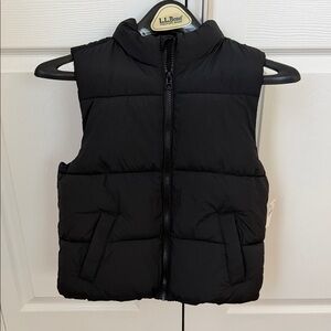 Old Navy Kids Black Puffer Vest